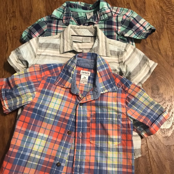 Other - Lot of 3 toddler button down shirts